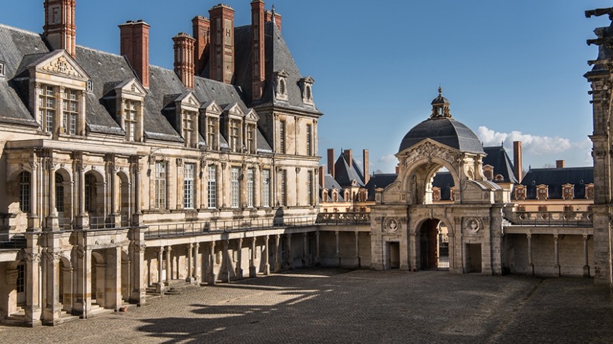Cour-Ovale © Château de Fontainebleau_Serge Reby