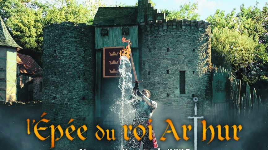Nouveauté 2025_L&rsquo;Épée du Roi Arthur_Arnaud Masson_Puy du Fou